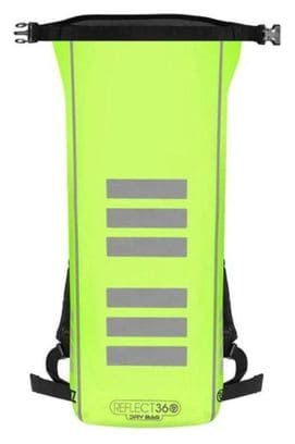 BACKPACK 360DRY Sac à dos jaune fluo avec zones réfléchissantes 28 litres - Proviz