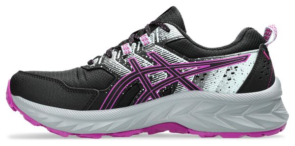 Asics Gel-Venture 9 Trailrunning-Schuhe Schwarz/Blau/Pink Damen