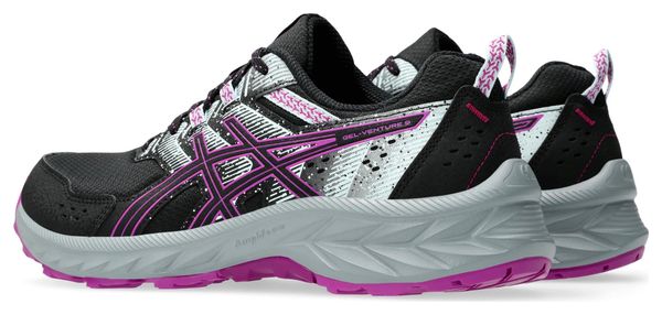 Asics Gel-Venture 9 Trailrunning-Schuhe Schwarz/Blau/Pink Damen