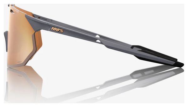 100% Hypercraft SQ Soft Tact Grey Brille / HiPER Copper Mirror Gläser
