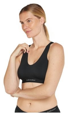 Icebreaker Merino 125 Cool-Lite Sprite BH Zwart