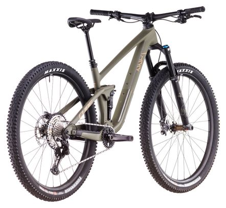 Cube Stereo One22 C:62 TM Volledig geveerde MTB Shimano Deore XT 12S 29'' Dusty Olive Green 2025