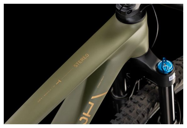 Cube Stereo One22 C:62 TM Volledig geveerde MTB Shimano Deore XT 12S 29'' Dusty Olive Green 2025