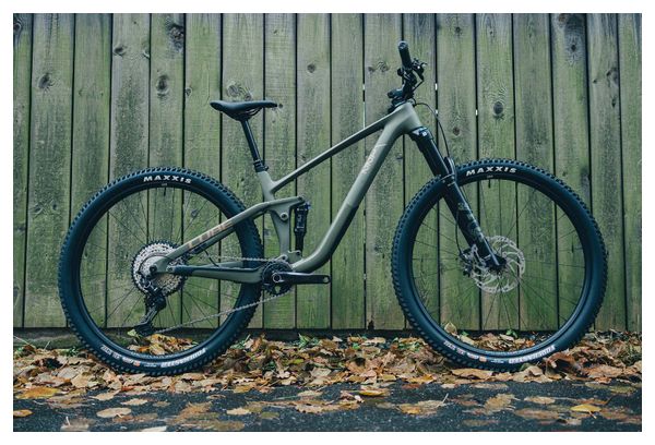 Cube Stereo One22 C:62 TM Volledig geveerde MTB Shimano Deore XT 12S 29'' Dusty Olive Green 2025