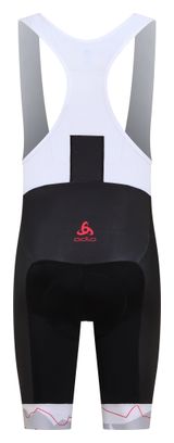 Odlo Performance Pyrénées Bib Calzamaglia - Grigio/Bianco/Rosso