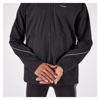 Kiprun Run 500 Waterdicht Herenjack Zwart