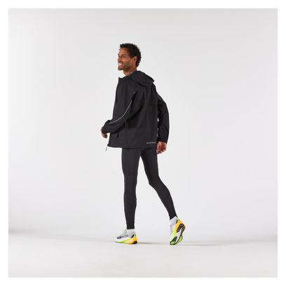 Kiprun Run 500 Waterdicht Herenjack Zwart
