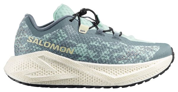 Scarpe da corsa Salomon Aero Glide 4 GRVL Blu/Verde Donna