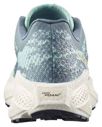 Scarpe da corsa Salomon Aero Glide 4 GRVL Blu/Verde Donna