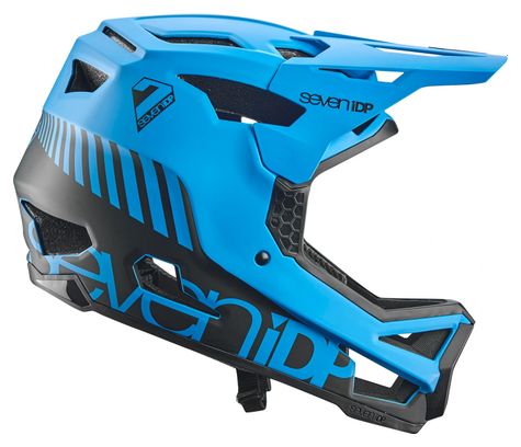 Seven Project 23 Fiberglass Integral Helmet Blue / Black