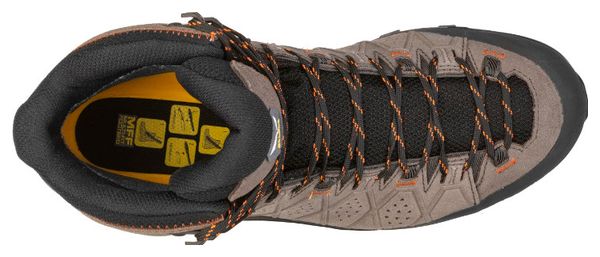 Chaussures de Randonnée Salewa Alp Trainer 2 Mid Gore-Tex Marron/Orange