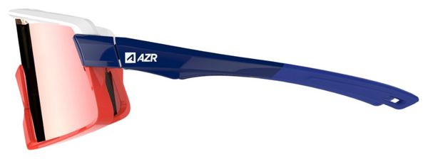 Azr Pro Road RX France Blau Weiß Rot - Rote Gläser