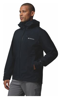 Veste Imperméable Columbia Trailborne 2.5L Noir Homme