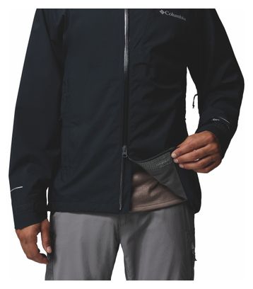 Veste Imperméable Columbia Trailborne 2.5L Noir Homme