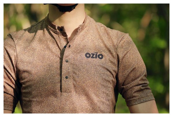 OZIO MAILLOT GRAVEL MANCHES COURTES EXPLORE TERRE HOMME