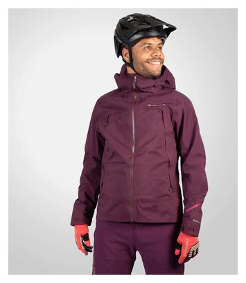 Endura MT500 II Waterproof Jacket Purple