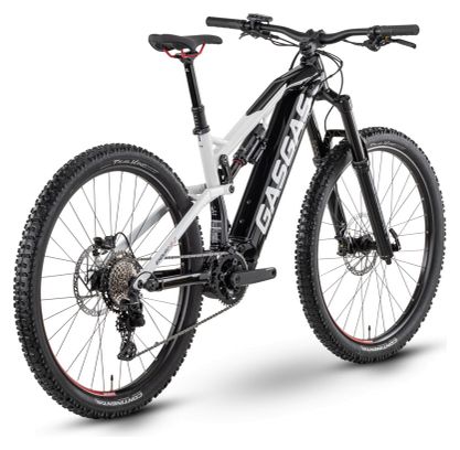 GasGas G Enduro 2.0 Shimano Deore 10V 720 Wh 29'' Mountain Bike Elettrica a sospensione integrale Nero/Bianco