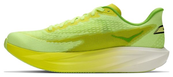 Hoka Mach 7 hardloopschoenen geel/groen voor heren