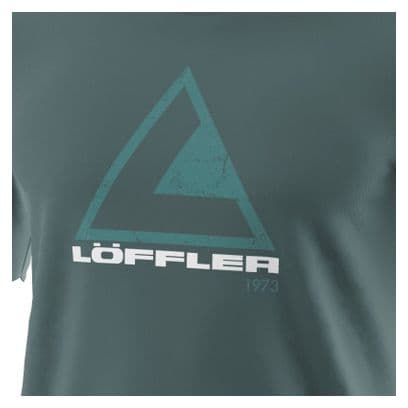 Loeffler T-shirt pour hommes Printshirt L50 Transtex ® single CF-vert nuit