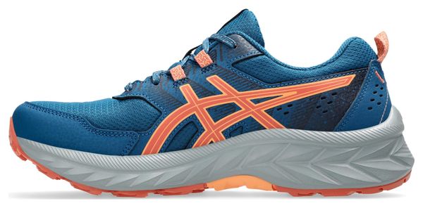 Chaussures Trail Asics Gel-Venture 9 Bleu/Corail Femme