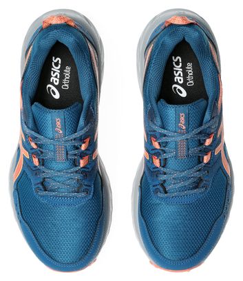 Asics Gel-Venture 9 Trailrunning-Schuhe Blau/Koralle Damen