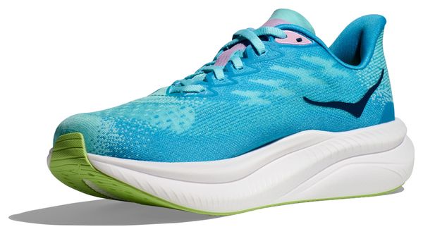 Hoka Mach 6 Laufschuhe Blau Damen