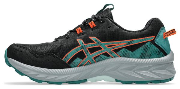 Asics Gel-Venture 10 Trail Shoes Black/Blue Uomo