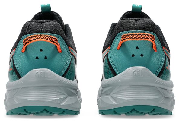 Asics Gel-Venture 10 Trailschoenen Zwart/Blauw Heren