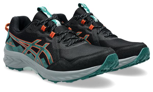 Asics Gel-Venture 10 Trail Shoes Black/Blue Uomo