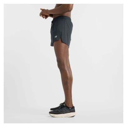 New Balance RC Ultra Light 3in Split Shorts Schwarz Herren