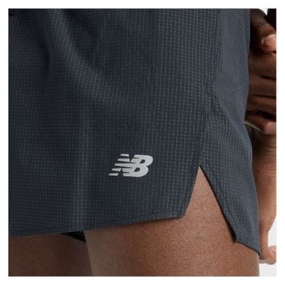 New Balance RC Ultra Light 3in Split Shorts Schwarz Herren