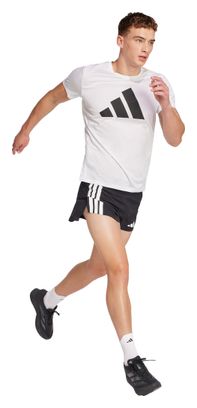 Short Splité adidas Adizero Running Gel Pocket 3in Noir Homme