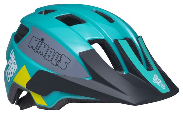 Casco All Mountain Niño Urge Nimbus Green Water