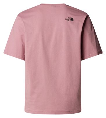 Uniseks T-shirt The North Face Graphic Dome Flower Roze