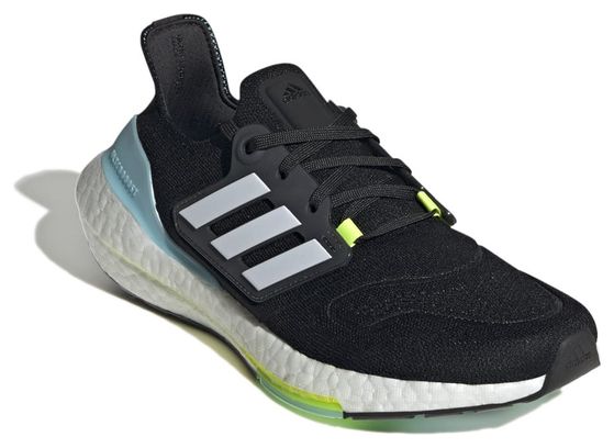 adidas running UltraBoost 22 Black Yellow Blue Women's Shoes