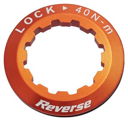 Orange Aluminum Reverse Cassette Nut