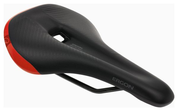 Selle ERGON SM Pro Homme Risky Red noir/rouge