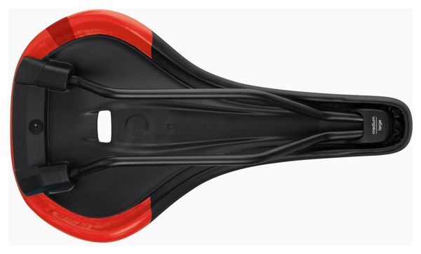 ERGON SM Pro Men's Saddle Risky Red zwart/rood