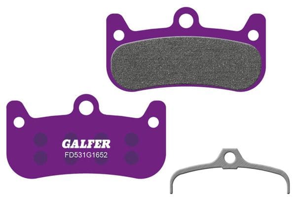 Paire de Plaquettes Semi-Métalliques Galfer FD531 G1652 E-Bikes pour Freins Formula Cura 4