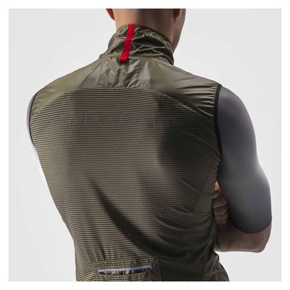 Gilet Cyclisme Castelli Aria X GRAND 130 Homme Gris Argenté - Neuf Sans étiquette, Taille XL