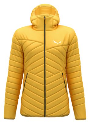 Chaqueta de plumón con capucha Salewa Brenta Amarillo