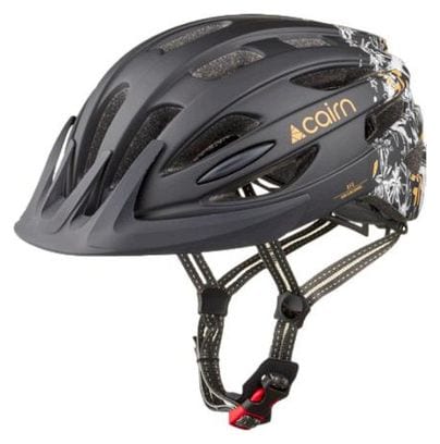 Cairn Fusion Led Usb Helmet Matte Black/Panther