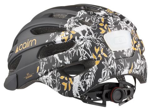 Cairn Fusion Led Usb Helmet Matte Black/Panther