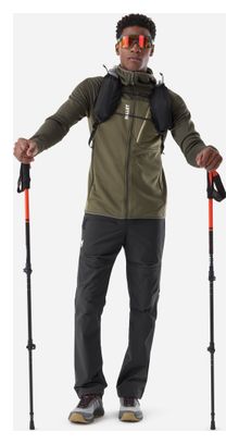 Millet Seneca Hoodie aus Fleece, grün, für Herren
