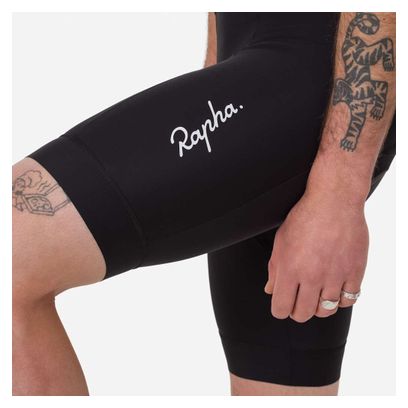 Rapha Core Herren-Radhose mit Trägern, kurz, schwarz