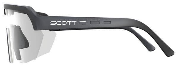 Scott Sport Shield Sunglasses Black/Clear Frame