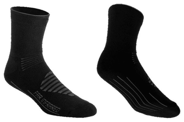 BBB InFraRouge FIRFeet Socks Black / Gray