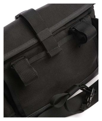 Handlebar Bag Chrome Doubletrack Handlebar Black