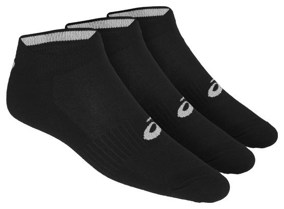 3 paar Asics Ped Socks Zwart Unisex