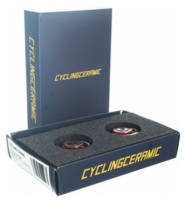Produit Reconditionné - Galets CyclingCeramic Shimano 10/11v Rouge